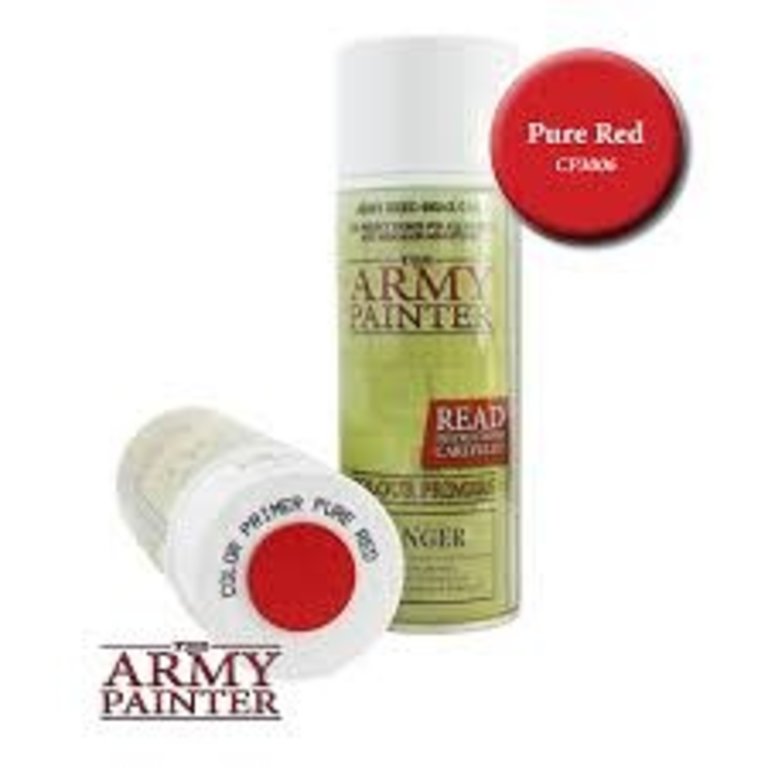 Army Painter (AP) Colour Primer (Spray can) - Pure Red
