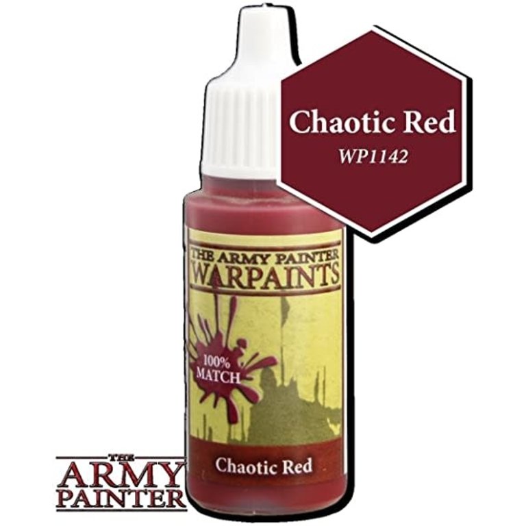 Army Painter (AP) Warpaints - Chaotic Red 18ml*