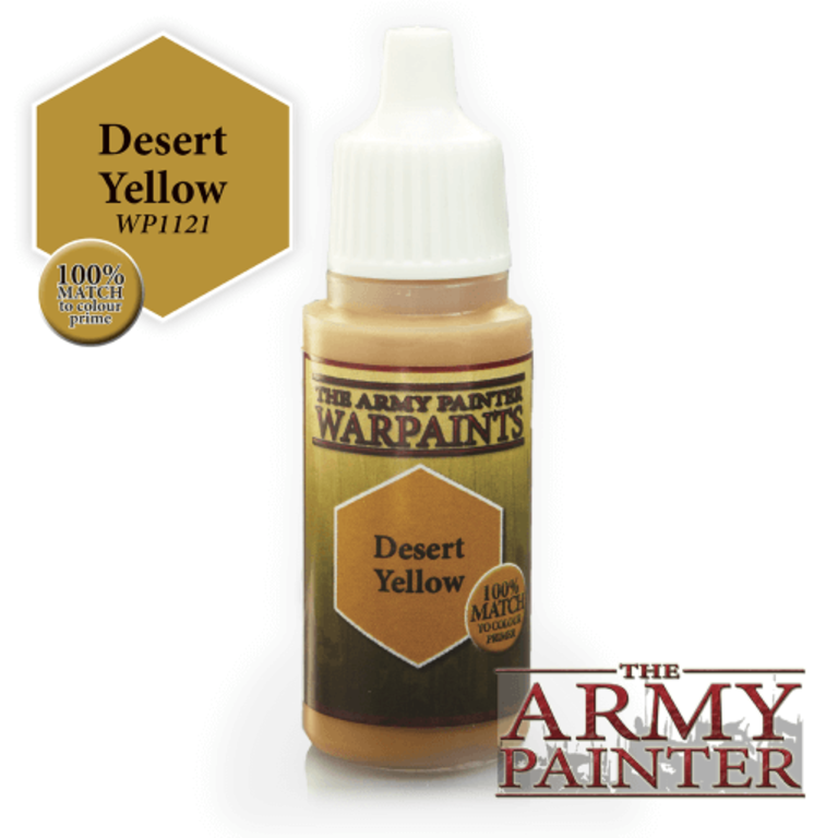 Army Painter (AP) Warpaints -  Desert Yellow 18ml