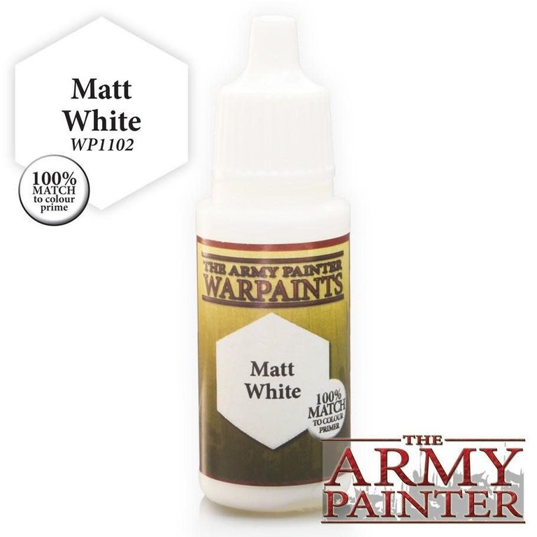 Army Painter (AP) Warpaints - Matt White 18ml