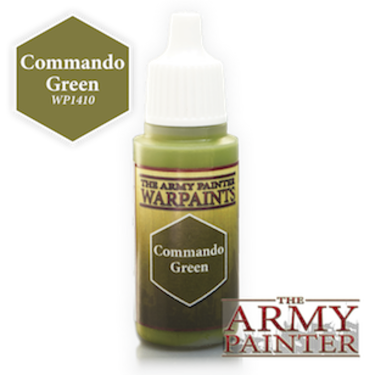 Army Painter (AP) Warpaints -  Commando Green 18ml