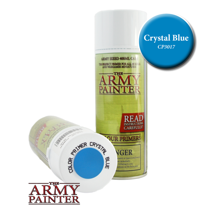 Army Painter (AP) Colour Primer (Spray can) - Crystal Blue