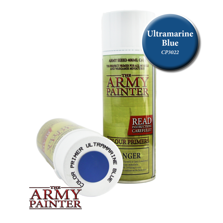 Army Painter (AP) Colour Primer (Spray can) - Ultramarine Blue