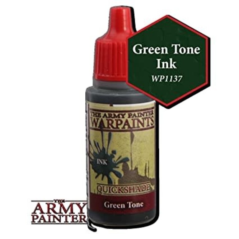 Army Painter (AP) Warpaints Quick Shade: Green Tone Ink 18ml