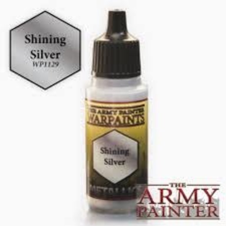 Army Painter (AP) Warpaints - Shining Silver 18ml