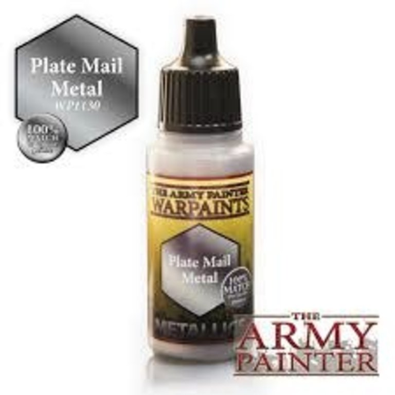 Army Painter (AP) Warpaints - Plate Mail Metal 18ml