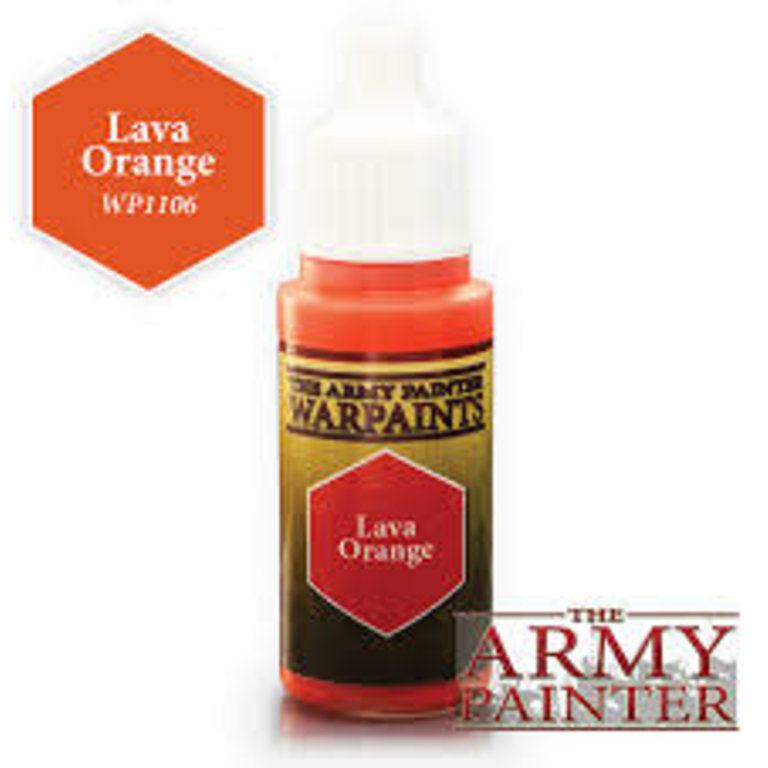 Army Painter (AP) Warpaints - Lava Orange 18ml*