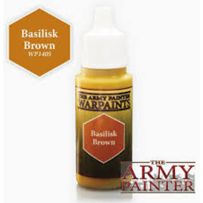 Army Painter (AP) Warpaints -  Basilisk Brown 18ml