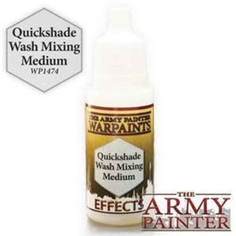 Army Painter (AP) Warpaints - Quickshade Wash Mixing Medium 18ml