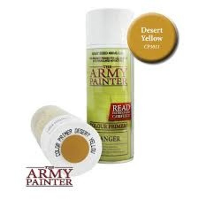 Army Painter (AP) Colour Primer (Spray can) - Desert Yellow
