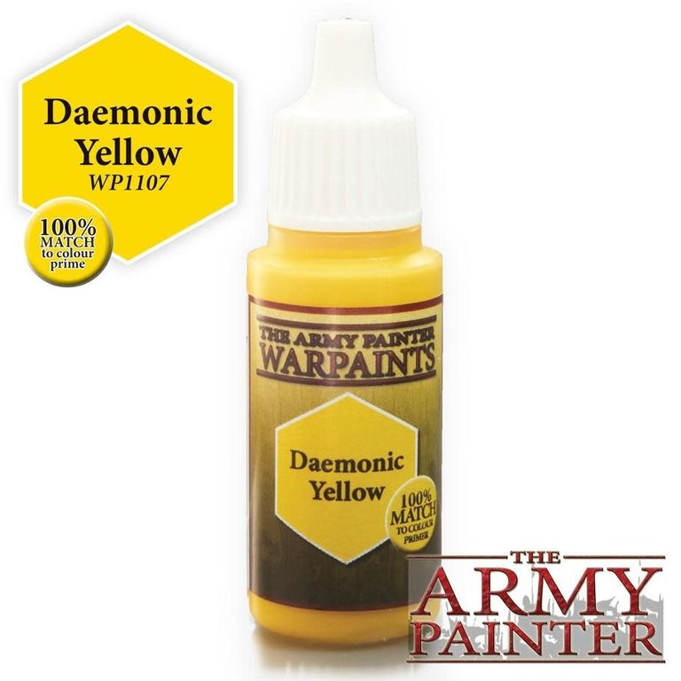 Army Painter (AP) Warpaints - Daemonic Yellow 18ml