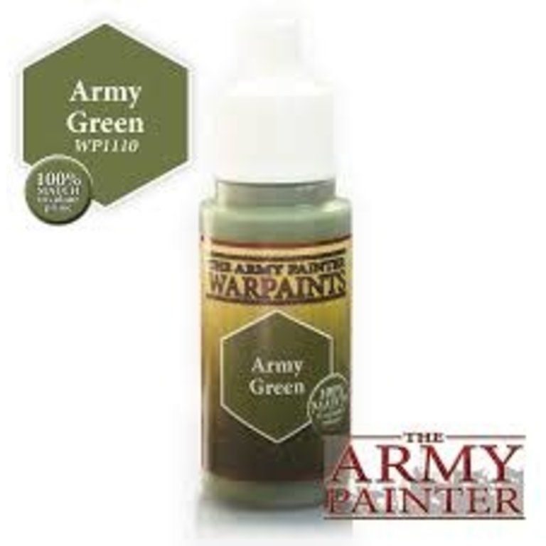 Army Painter (AP) Warpaints - Army Green 18ml
