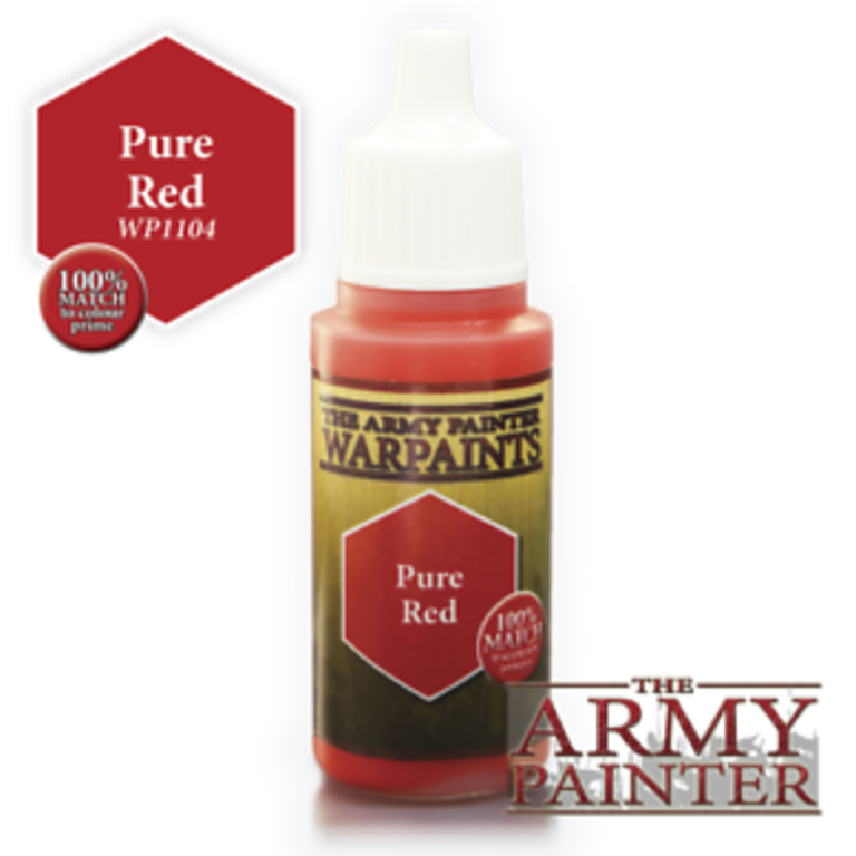 Army Painter (AP) Warpaints - Pure Red 18ml