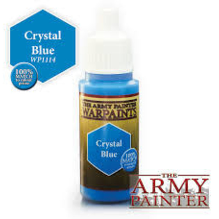 Army Painter (AP) Warpaints - Crystal Blue 18ml