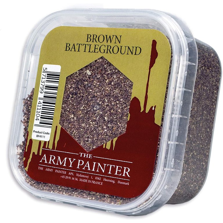 Army Painter (AP) Battlefields - Brown Battleground Basing