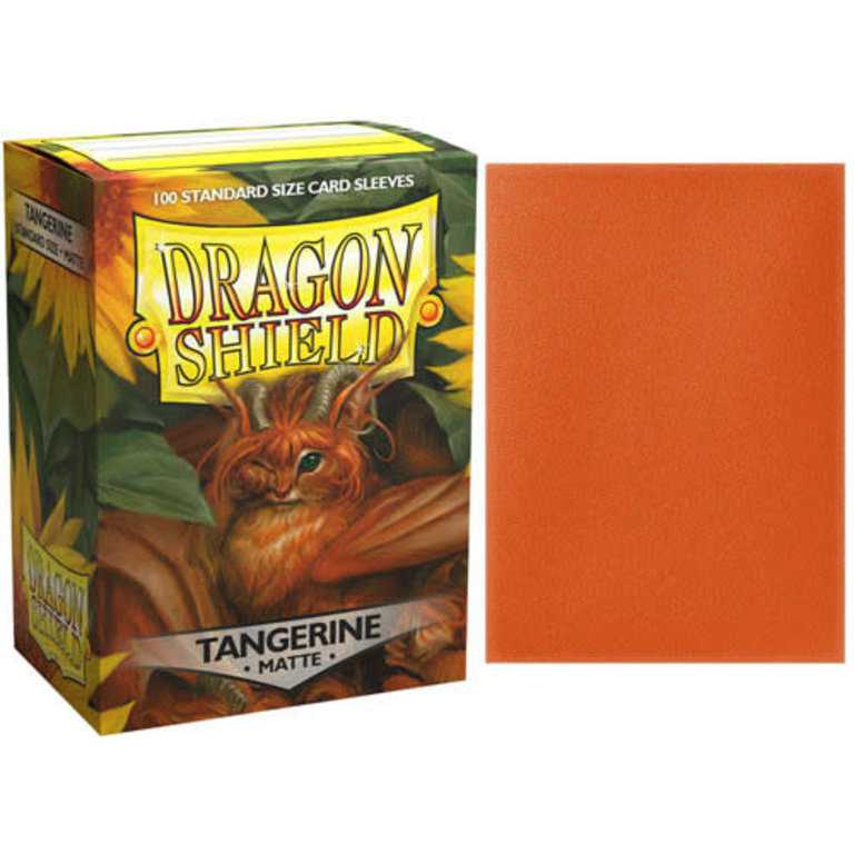 Dragon Shield (Dragon Shield) Matte Tangerine - 100 Unités - 63mm x 88mm
