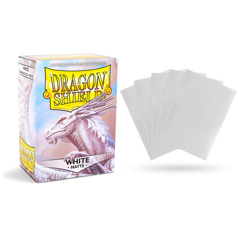 Dragon Shield (DS) Box of 100 in Matte White