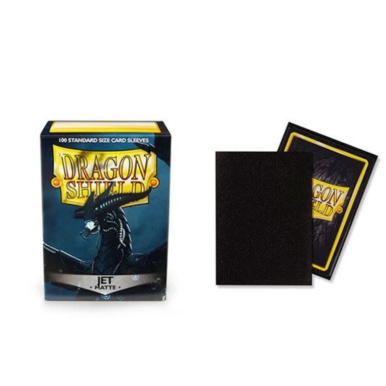 Dragon Shield (DS) Matte Jet (Box Of 100)