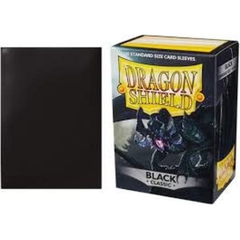 Dragon Shield (DS) Box of 100 in Black