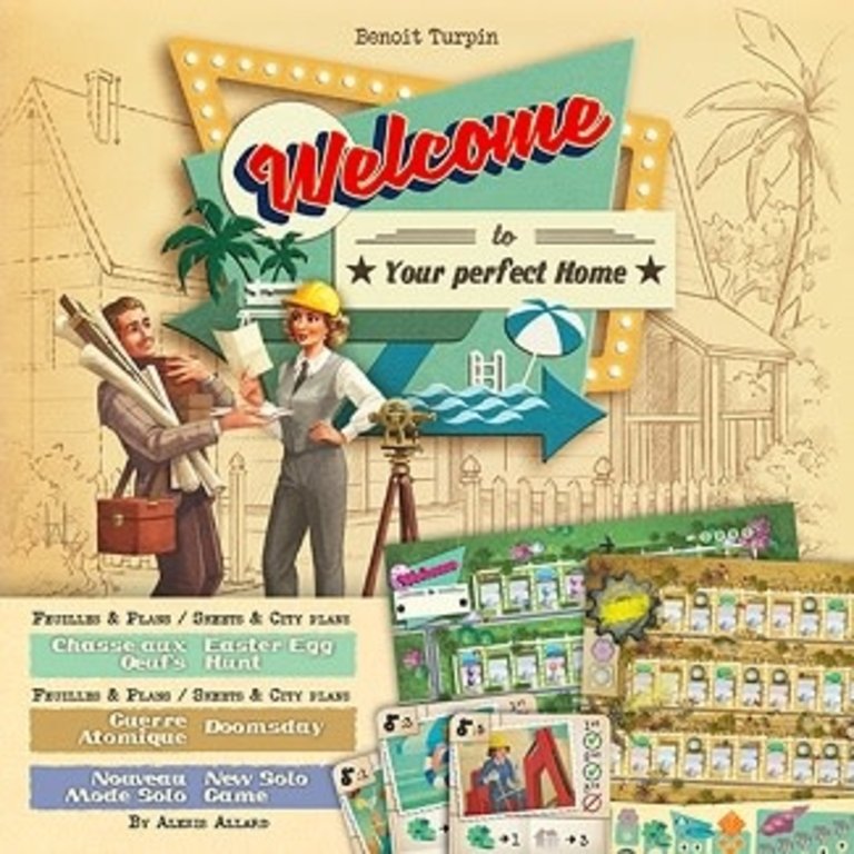 Welcome to Your Perfect Home -  Extension Chasse aux Oeufs/ Guerre Atomique (Multilingue)