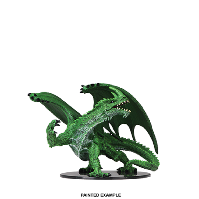 Deep Cuts Pathfinder Battles Unpainted Minis - Gargantuan Green Dragon