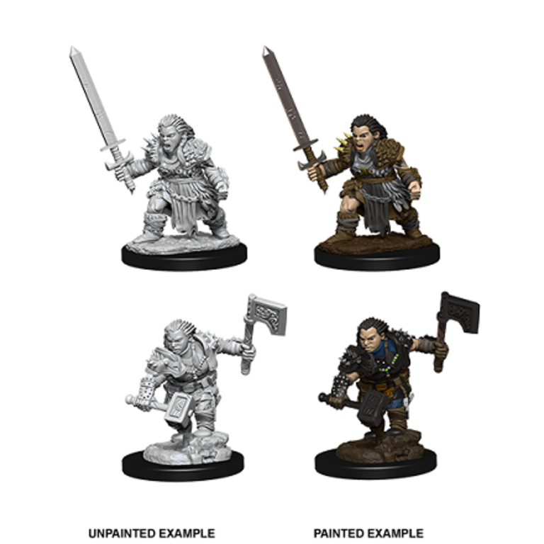 Pathfinder Deep Cuts - Female Dwarf Barbarian