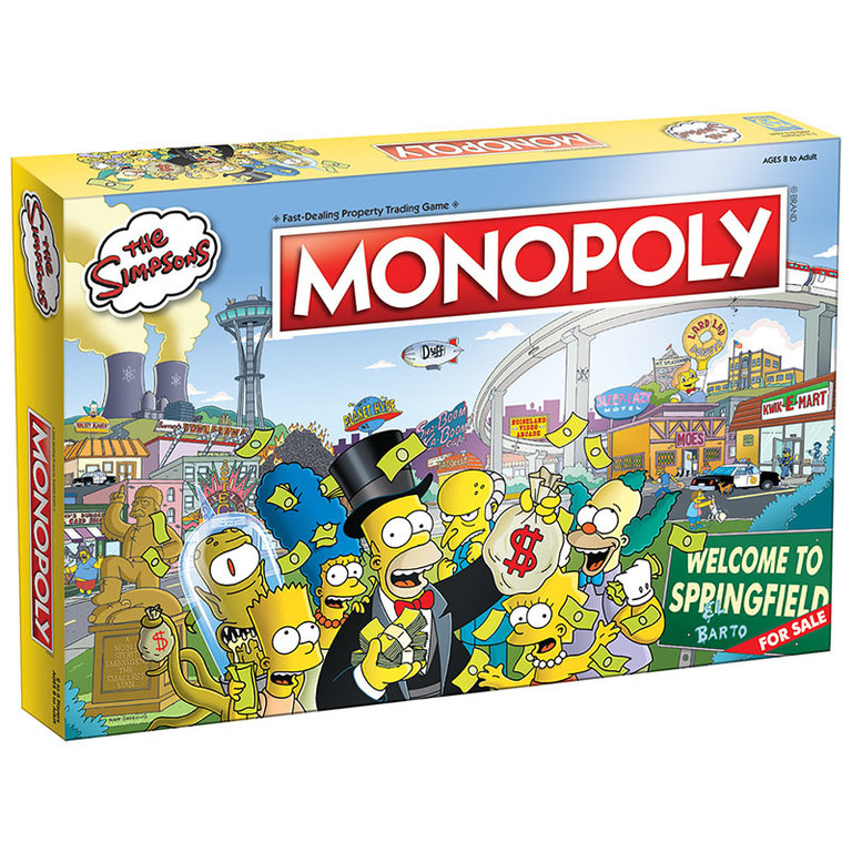 Monopoly - The Simpsons (Anglais)