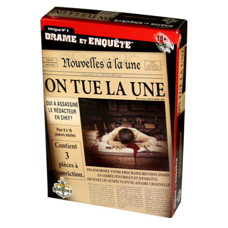 Drame et enquête - On tue la une (French)