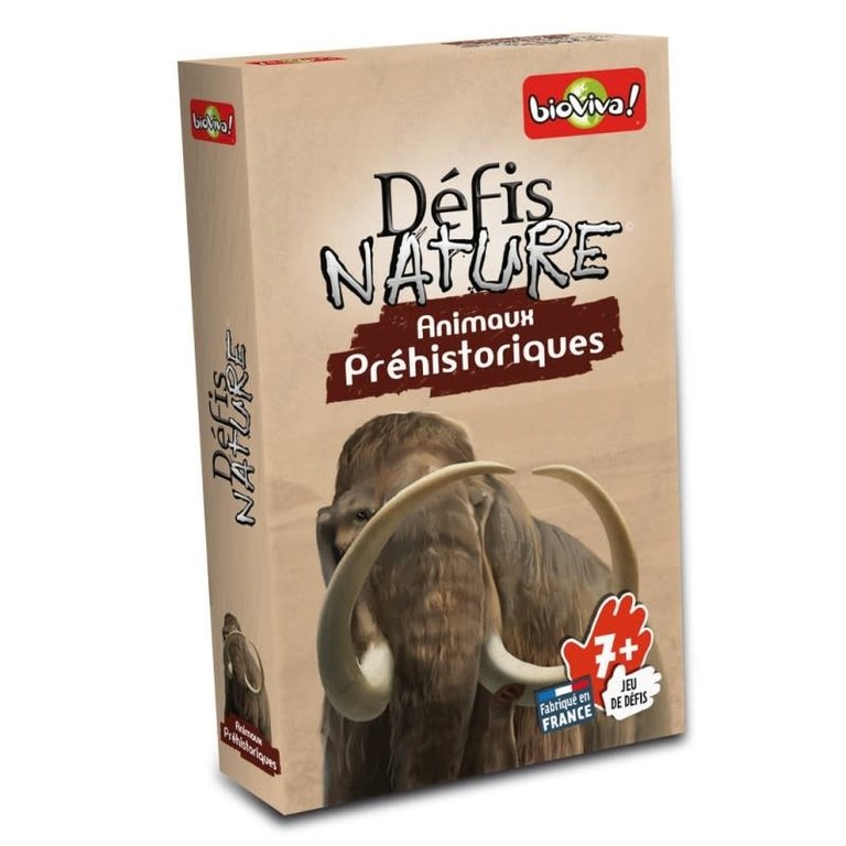Défis Nature - Animaux préhistoriques (French)