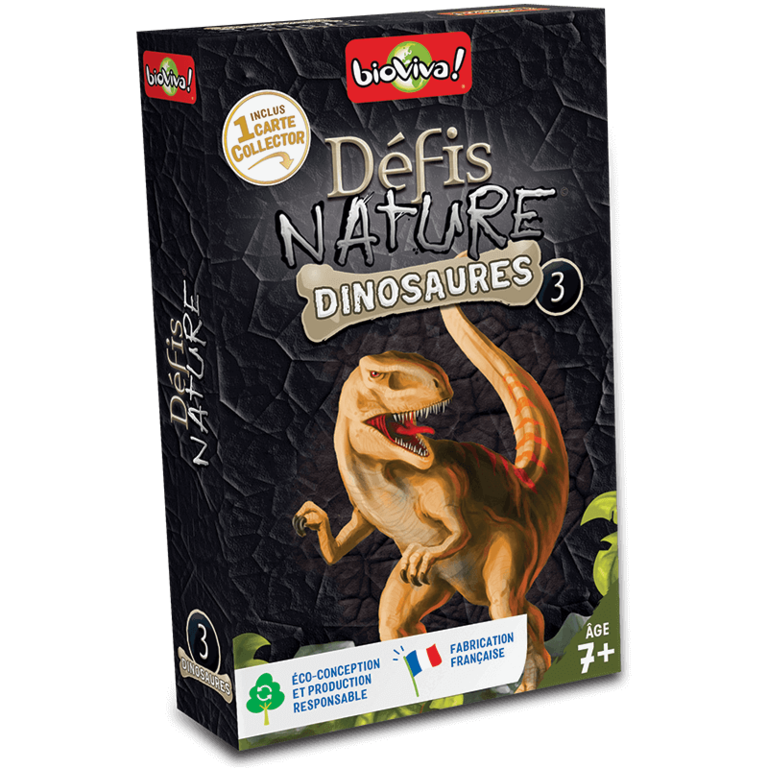 Défis Nature - Dinosaures 3 (Francais)