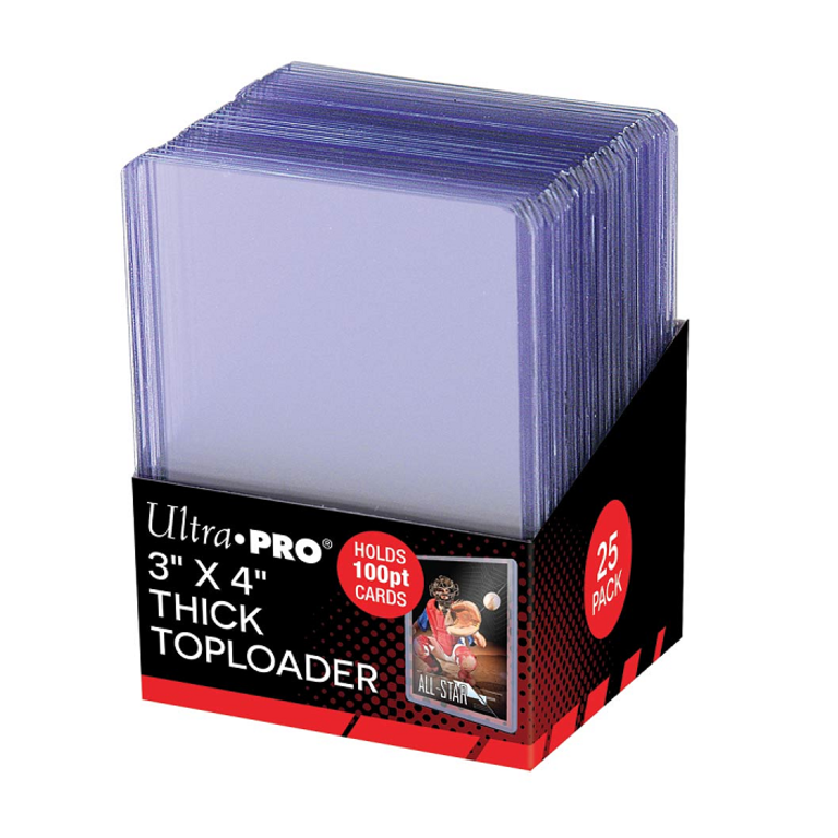 Ultra Pro (UP) Top loader - 25 Unités - 3" x 4"mm