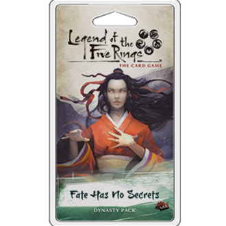 Legend of the Five Rings: Fate Has No Secrets (Anglais)* Legend of the Five Rings: Fate Has No Secrets (Anglais)*