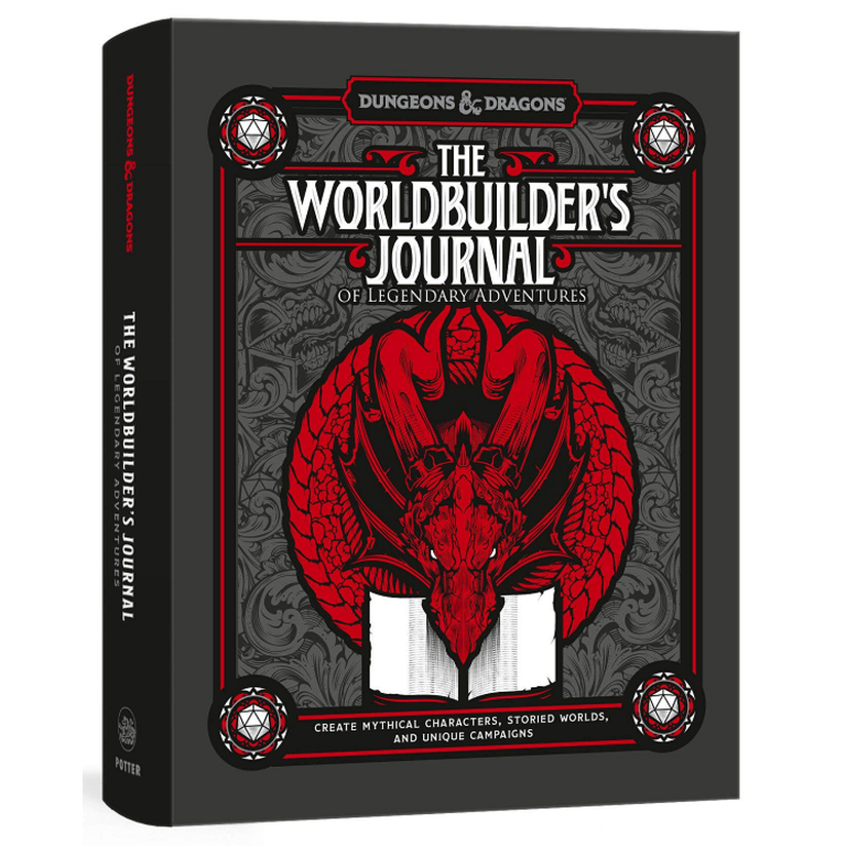 Dungeons & Dragons Dungeons & Dragons 5th edition - The Worldbuilder's Journal (Anglais)