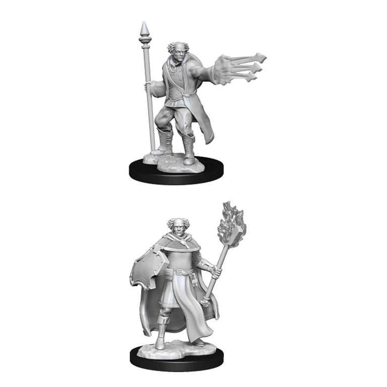 D&D - Nolzur's Marvelous Miniatures - Unpainted -  Multiclass Cleric + Wizard Male