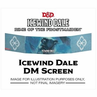 Dungeons & Dragons Dungeons & Dragons 5th edition - Dungeon Master's Screen - Icewind Dale (Anglais) Dungeons & Dragons Dungeons & Dragons 5th edition - Dungeon Master's Screen - Icewind Dale (Anglais)