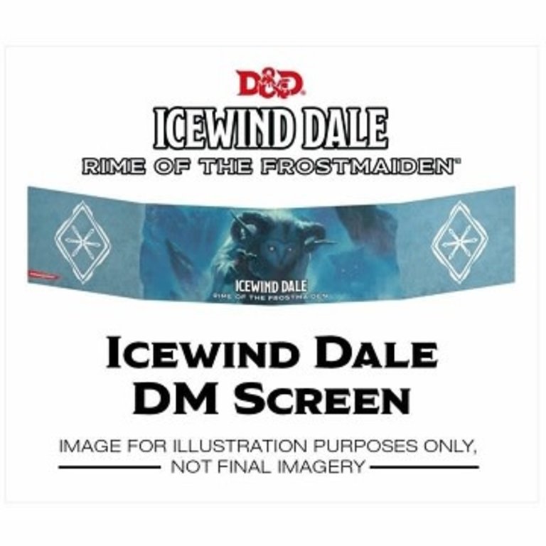 Dungeons & Dragons Dungeons & Dragons 5th edition  - Dungeon Master's Screen - Icewind Dale