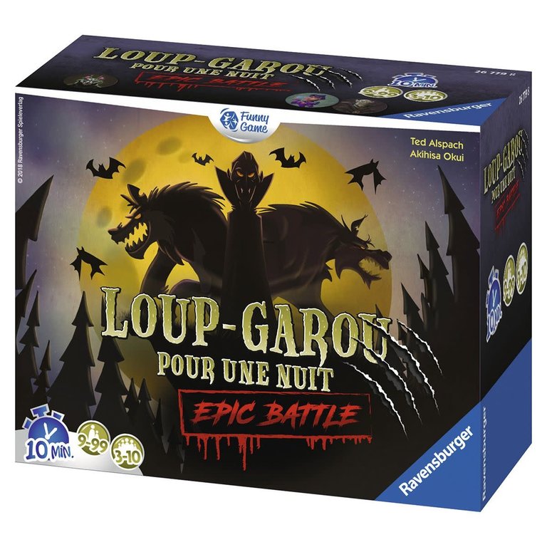 Ravensburger Loup-Garou - Pour une nuit - Epic Battle (French)