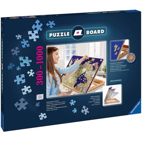 Plateau de puzzle en carton pliable, Pinces de fixation, Pour puzzle j