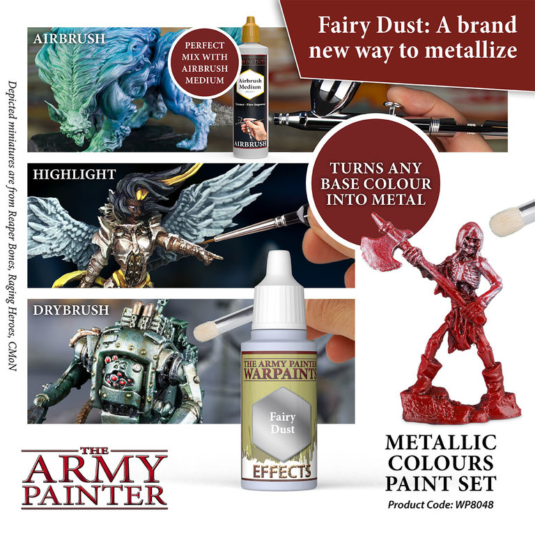 Army Painter (AP) Metallics Colours Paint Set