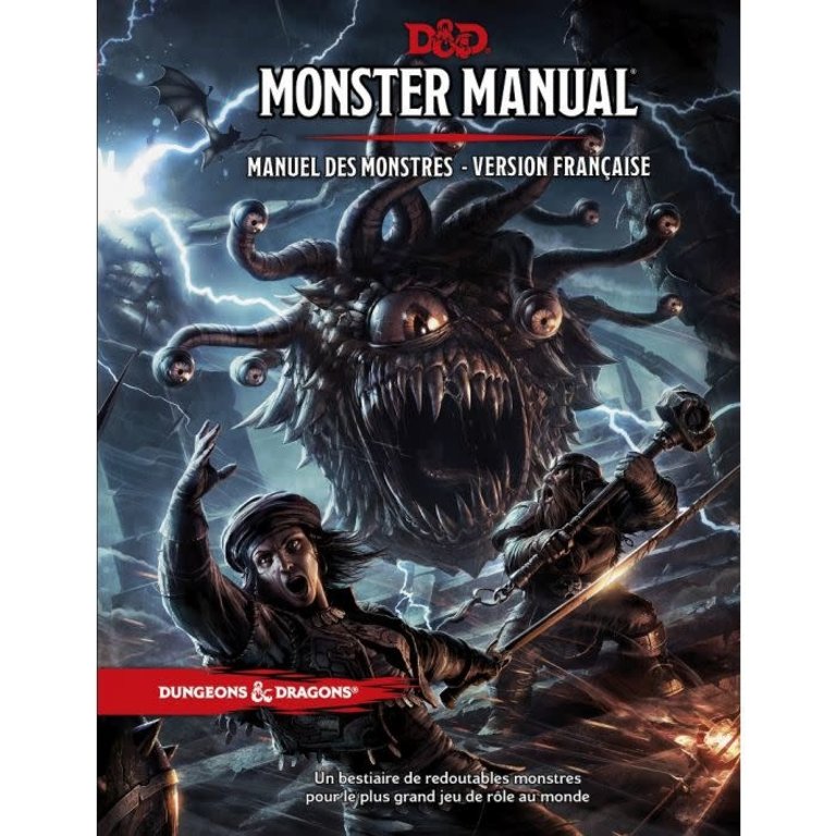 Dungeons & Dragons Monster Manual 5th - Manuel de monstres (Francais)