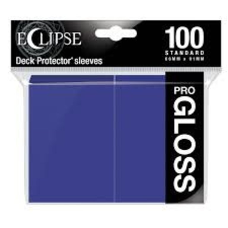 Ultra Pro (UP) Eclipse Gloss - Royal Purple - 100 Unités - 66mm x 91mm