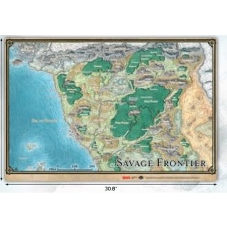 Dungeons & Dragons Dungeons & Dragons 5th edition - Game Mat - Savage Frontier
