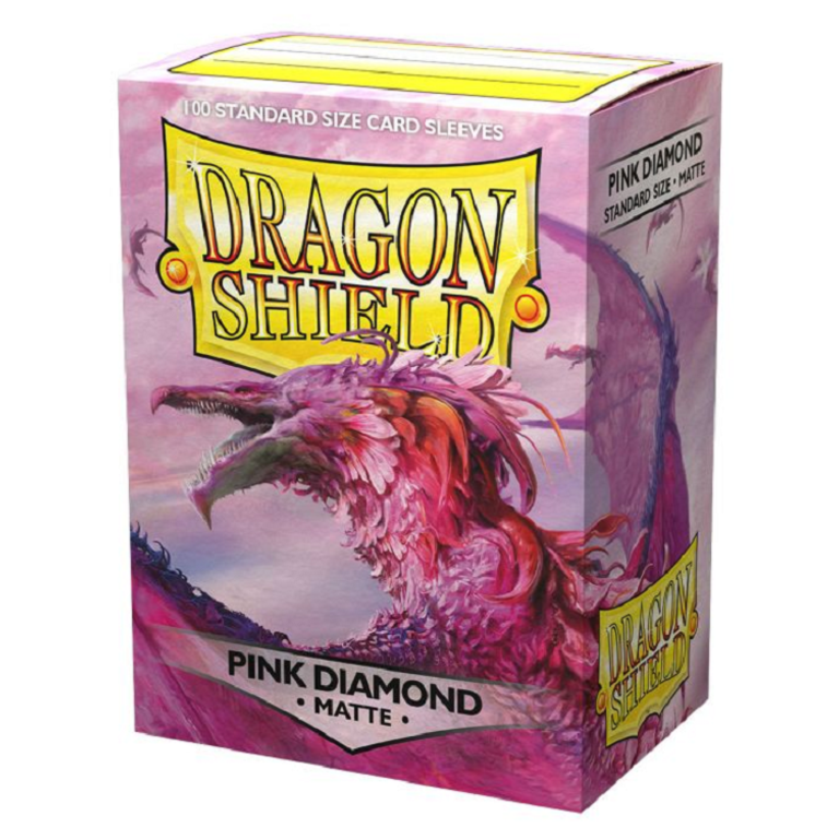 Dragon Shield (Dragon Shield) Matte Pink Diamond - 100 Unités - 63mm x 88mm
