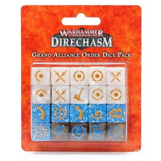 Direchasm - Grand Alliance Order Dice Pack (Multi)* Direchasm - Grand Alliance Order Dice Pack (Multi)*