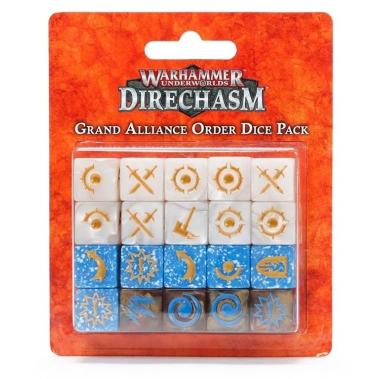 Direchasm - Grand Alliance Order Dice Pack (Multi)