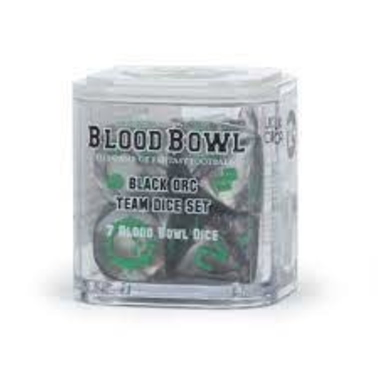 Blood Bowl - Black Orc Team Dice Set