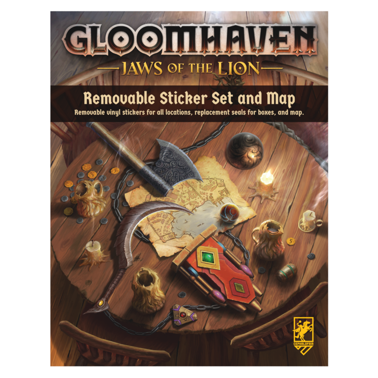 Gloomhaven - Jaws of the Lion - Removable Sticker Set (Anglais)