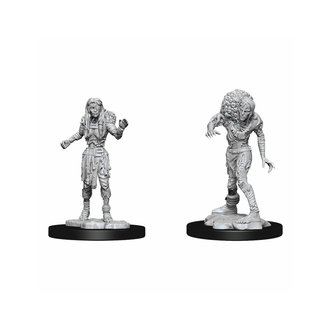 Nolzur's Marvelous Unpainted Miniatures - Drowned Assassin & Drowned Ascetic*