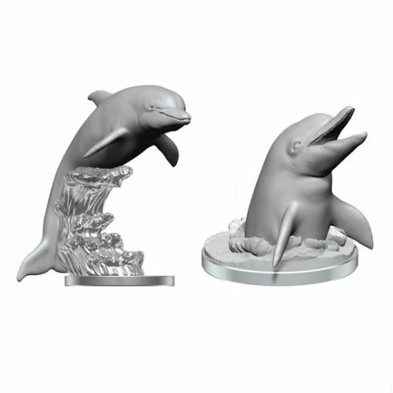 Deep Cuts Unpainted Minis - Dolphin