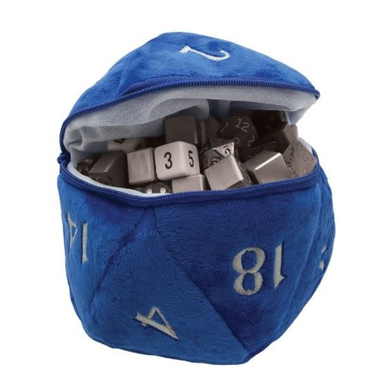 Ultra Pro (UP) Dice Bag D20 Plush - Blue
